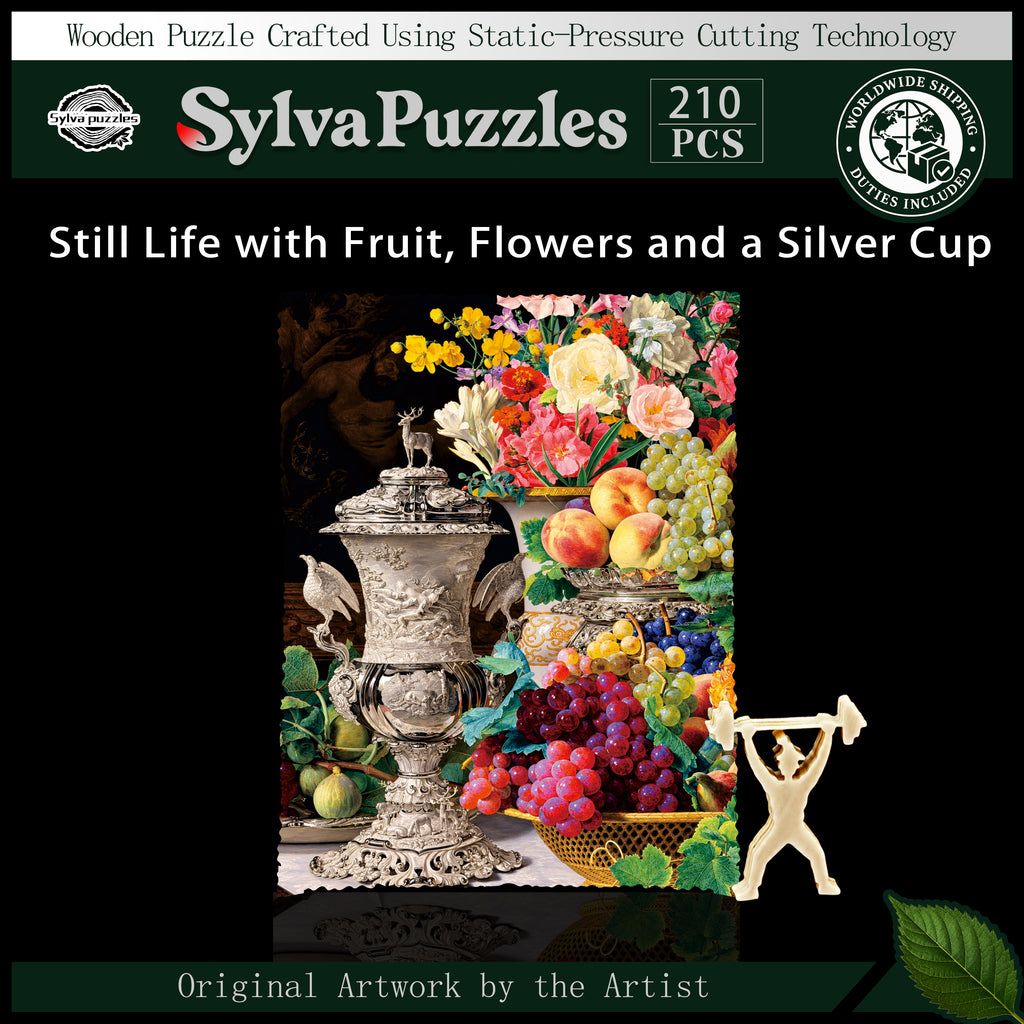 Still Life with Fruit, Flowers and a Silver Cup