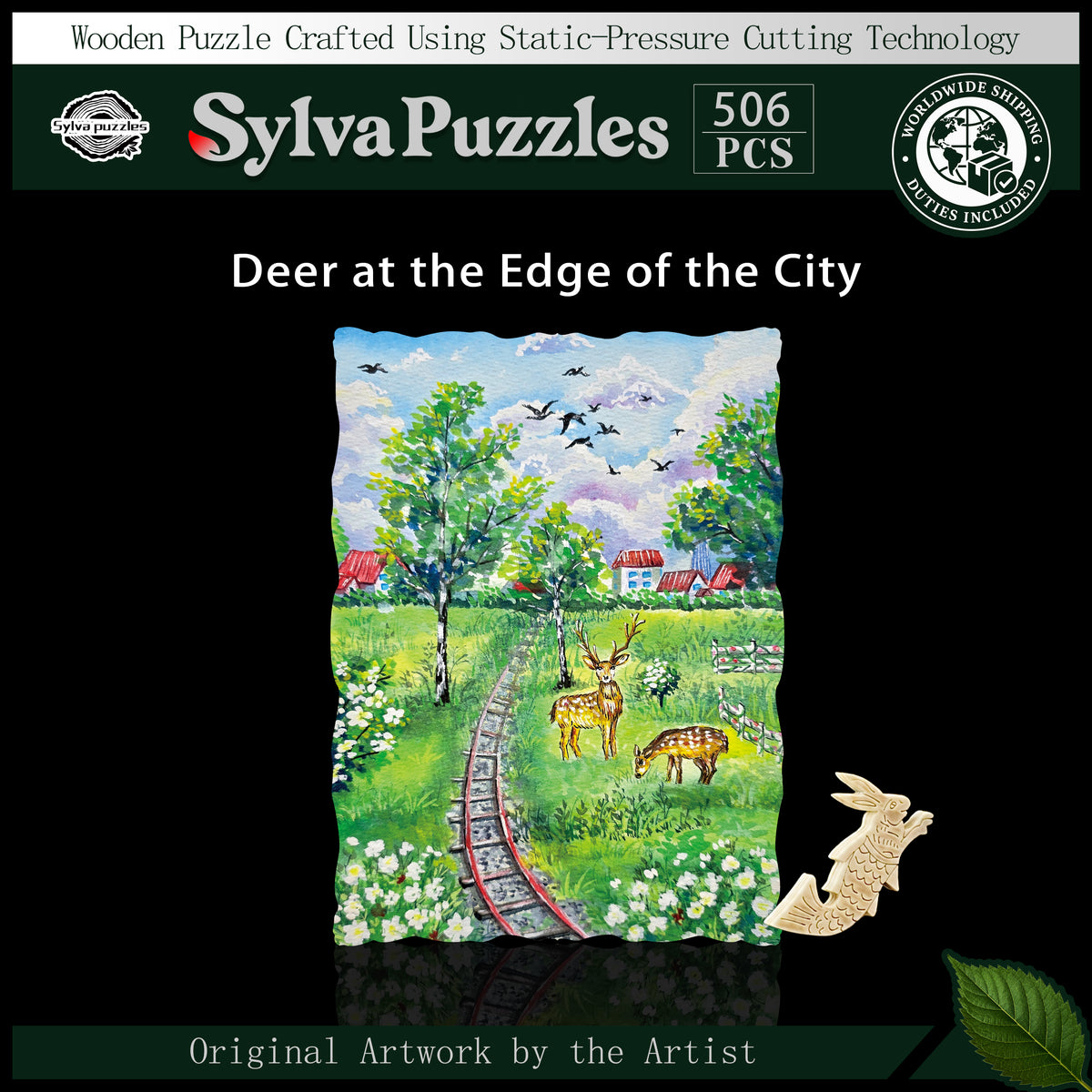 Deer at the Edge of the City
