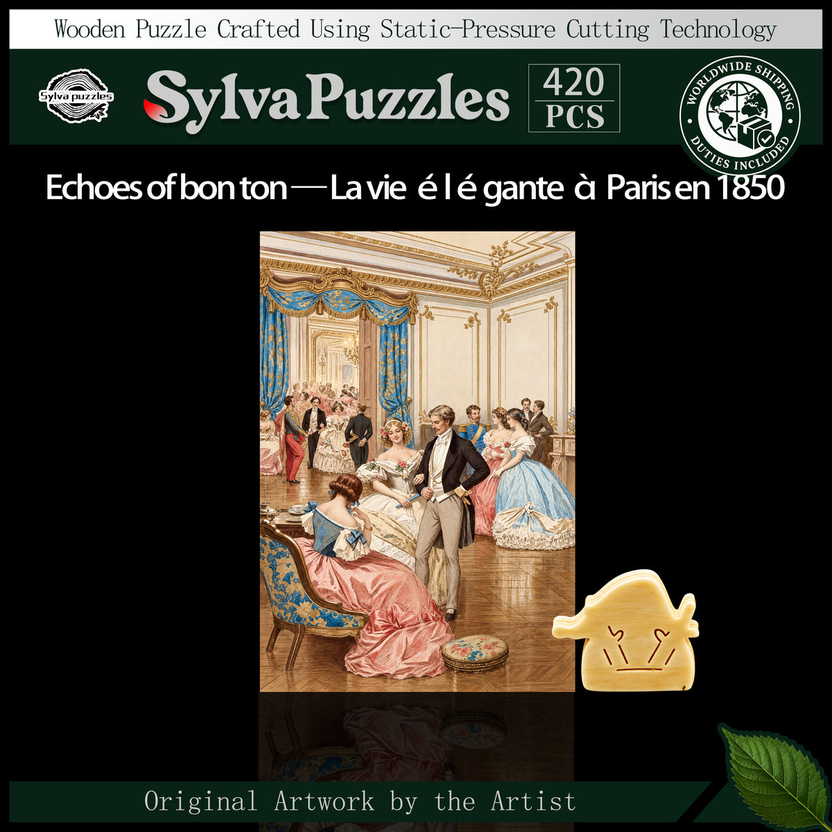 Echoes of bon ton — La vie élégante à Paris en 1850