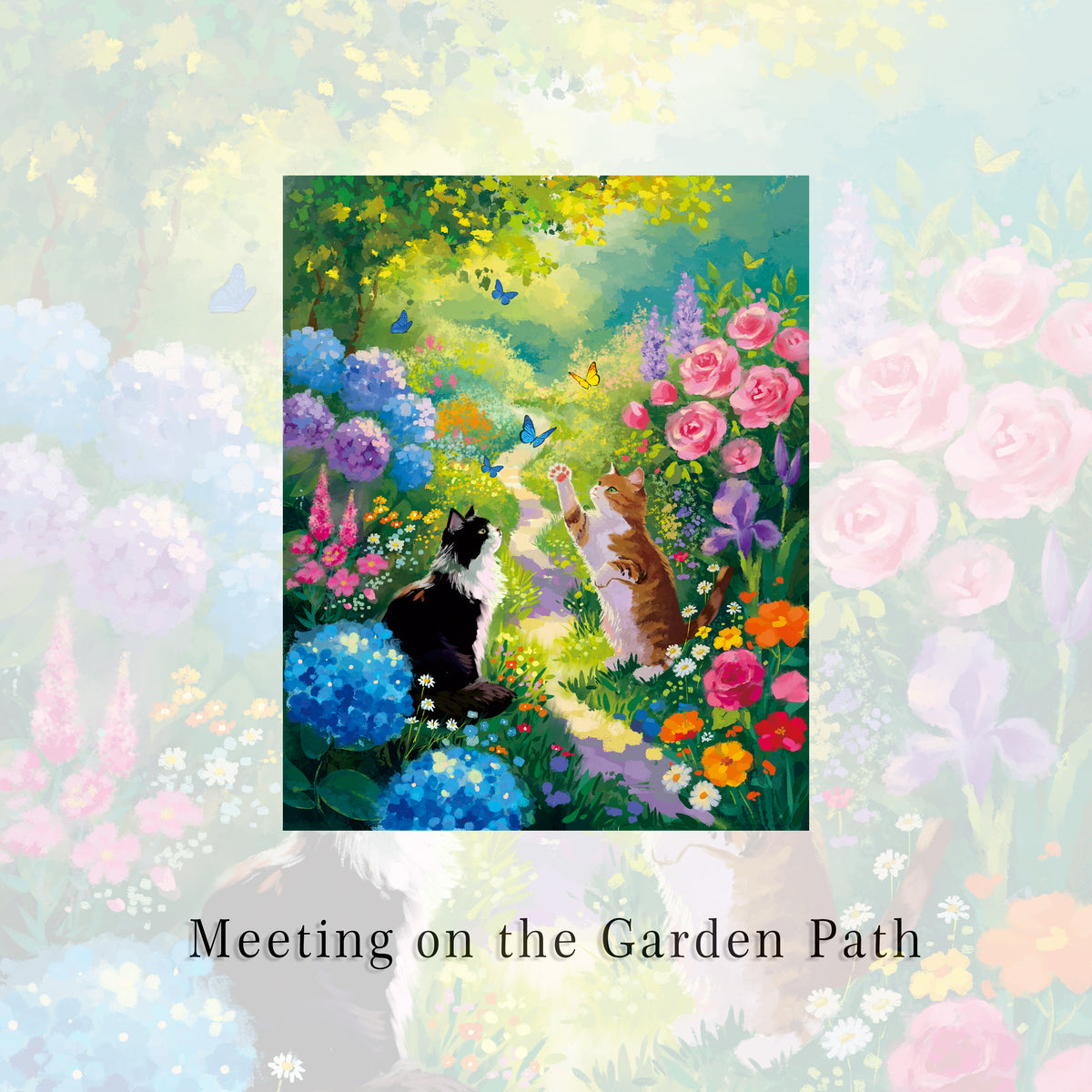 Meeting on the Garden Path