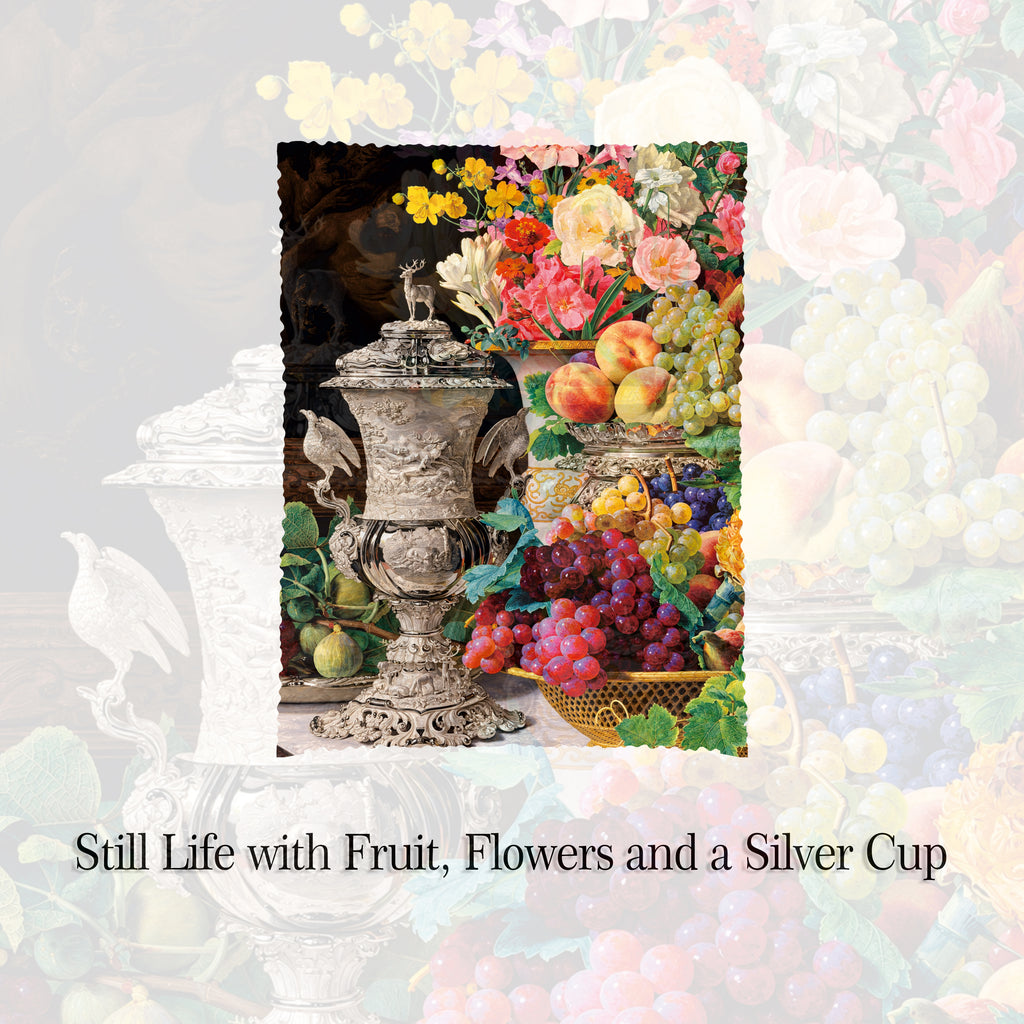 Still Life with Fruit, Flowers and a Silver Cup