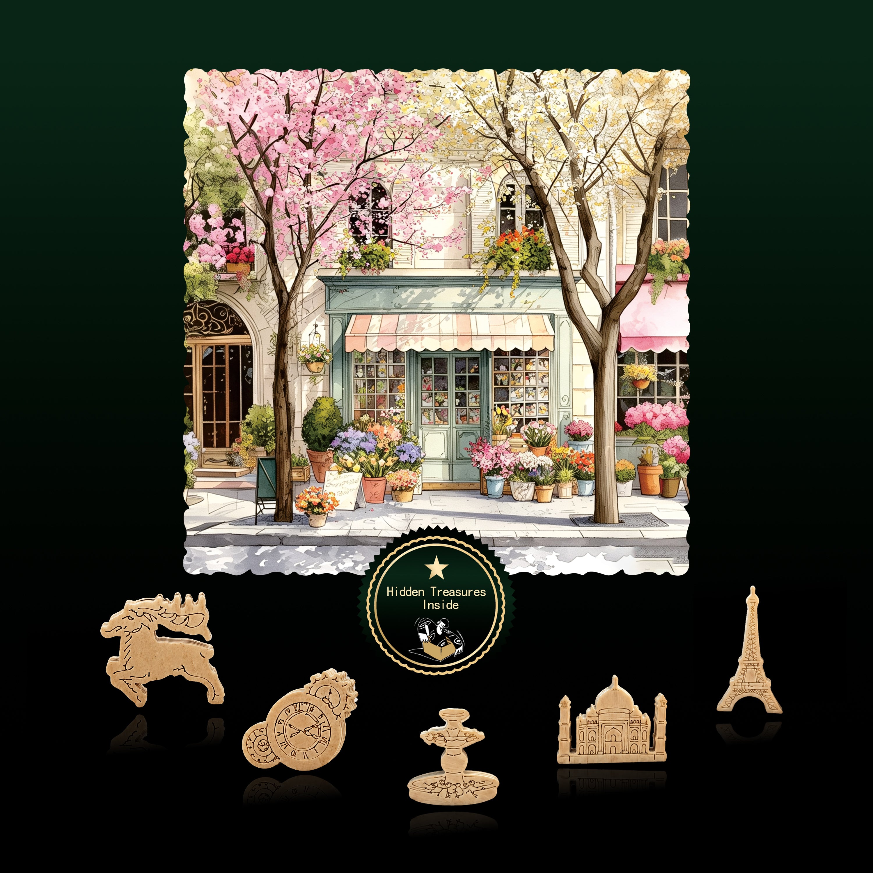 Summer Floral Whispers Art Puzzle