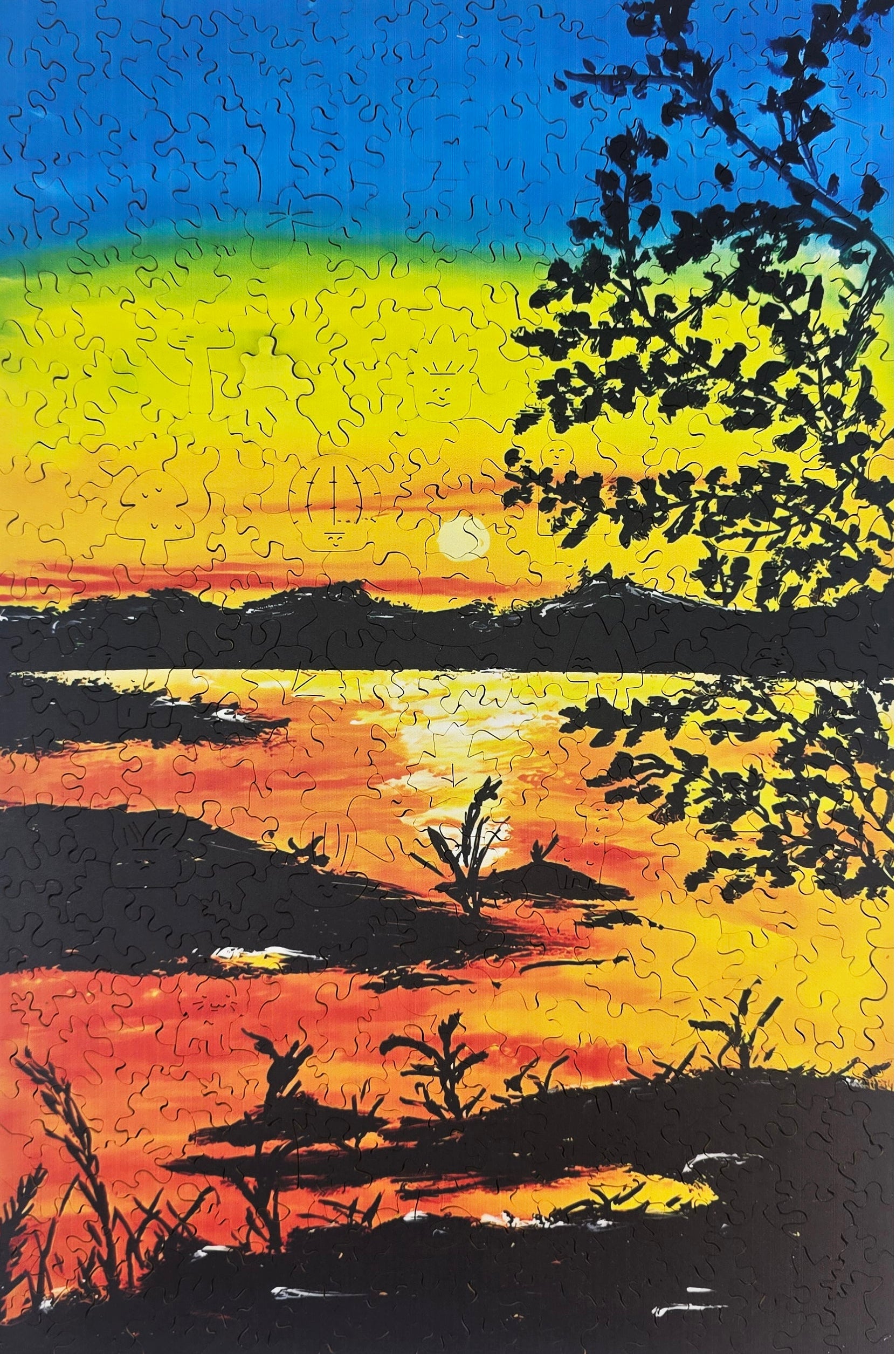 Sunset Finds Its Shore