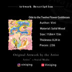 Ode to the Twelve Flower Goddesses