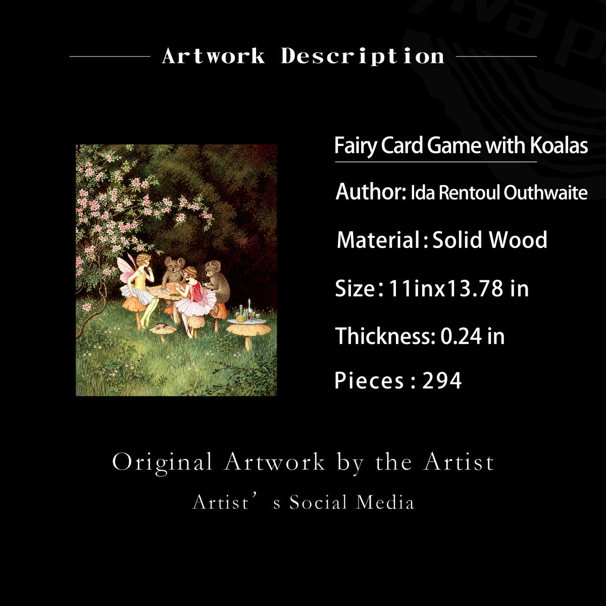 Fairy Card Game with Koalas