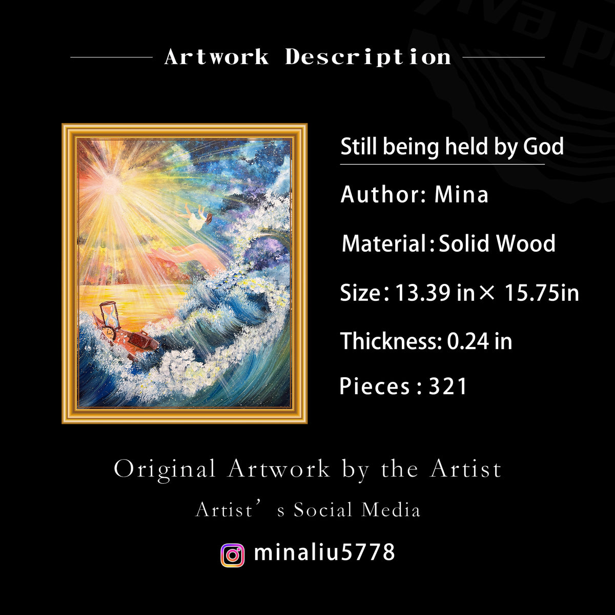 Still being held by God