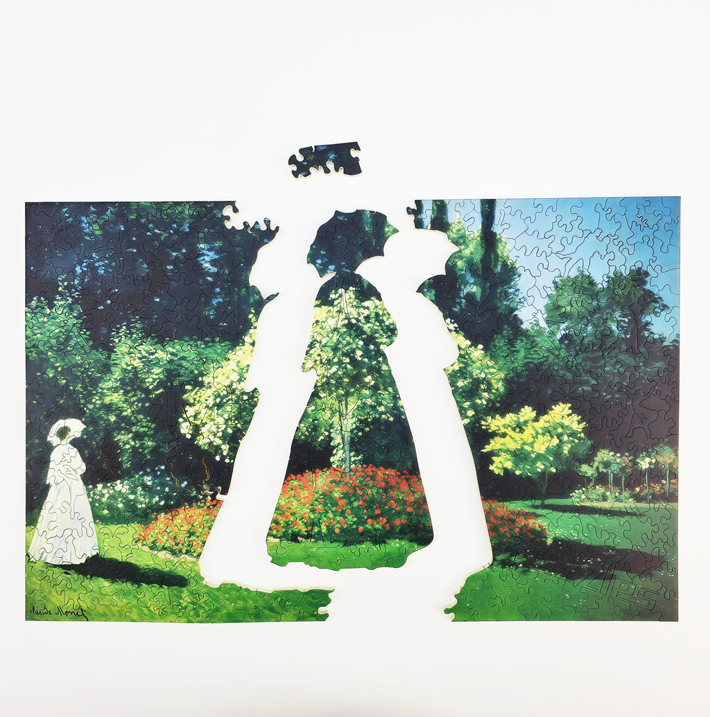 Jeanne-Marguerite Lecadre in the Garden
