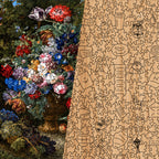 Large Floral Still Life with Birds