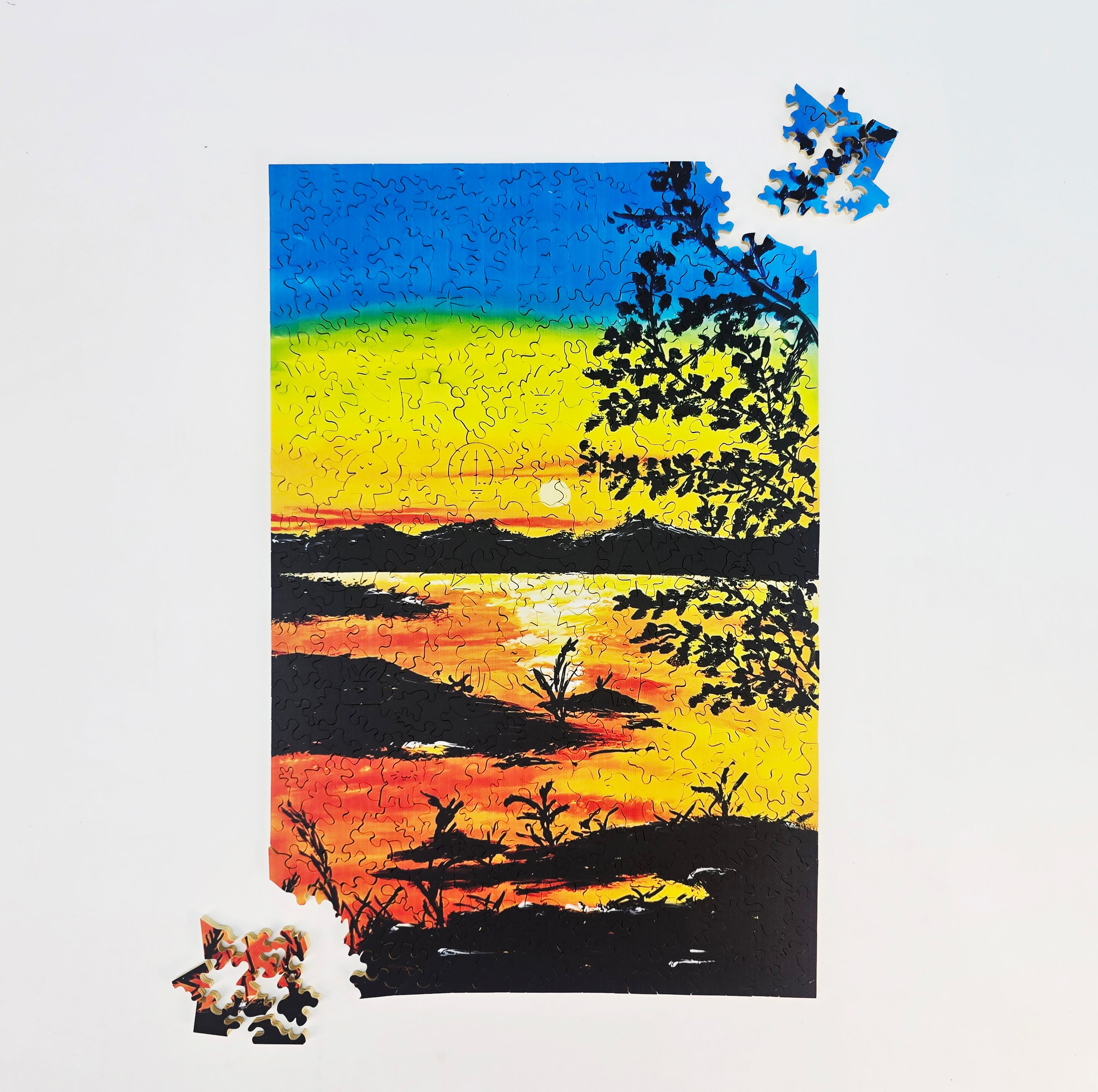 Sunset Finds Its Shore