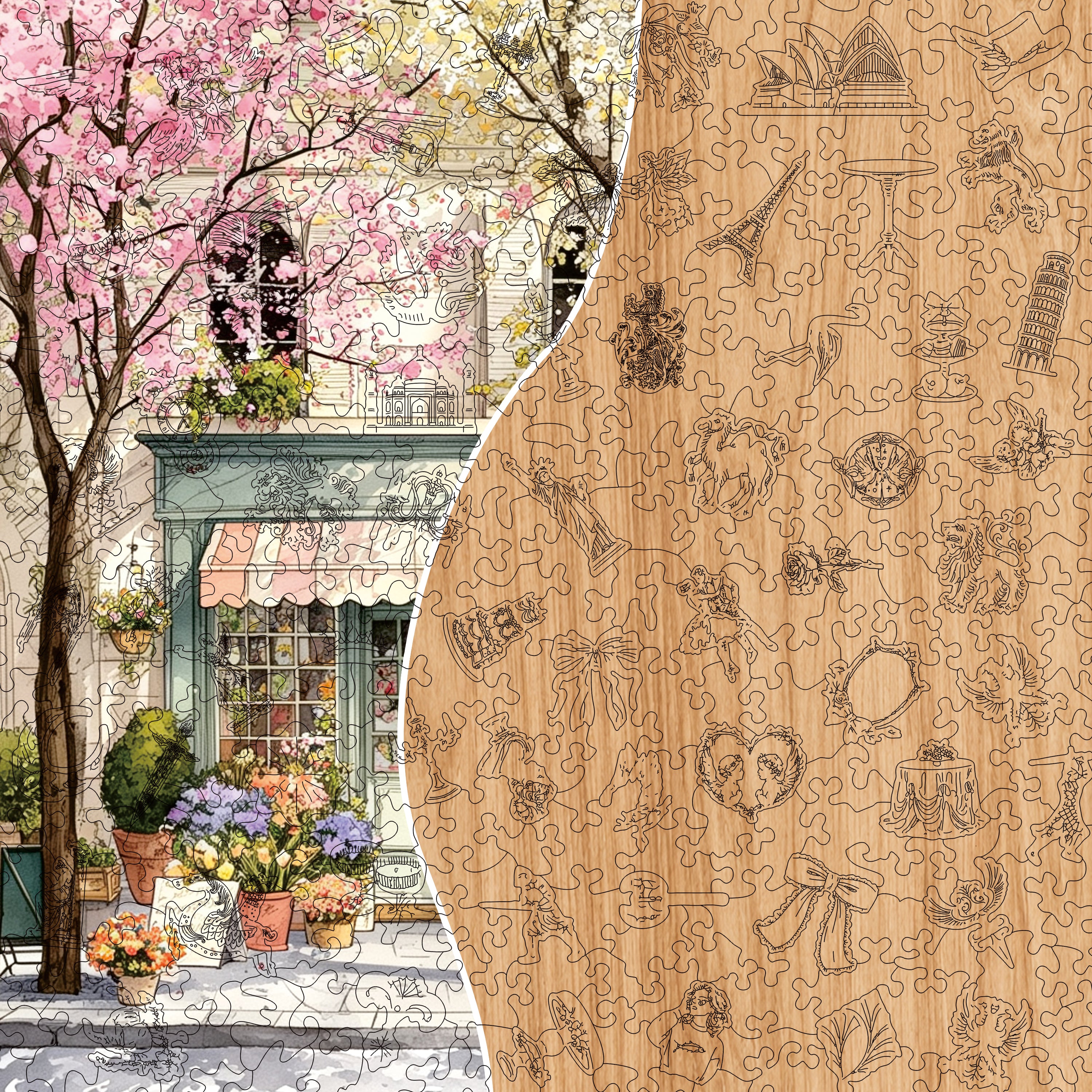 Summer Floral Whispers Art Puzzle