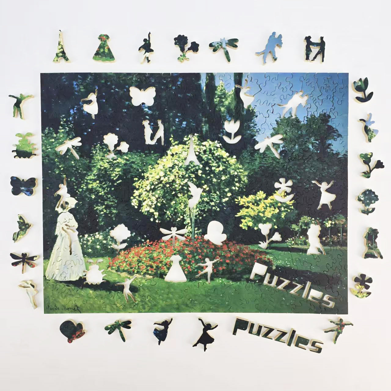 Jeanne-Marguerite Lecadre in the Garden