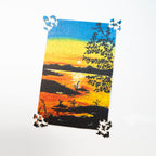 Sunset Finds Its Shore