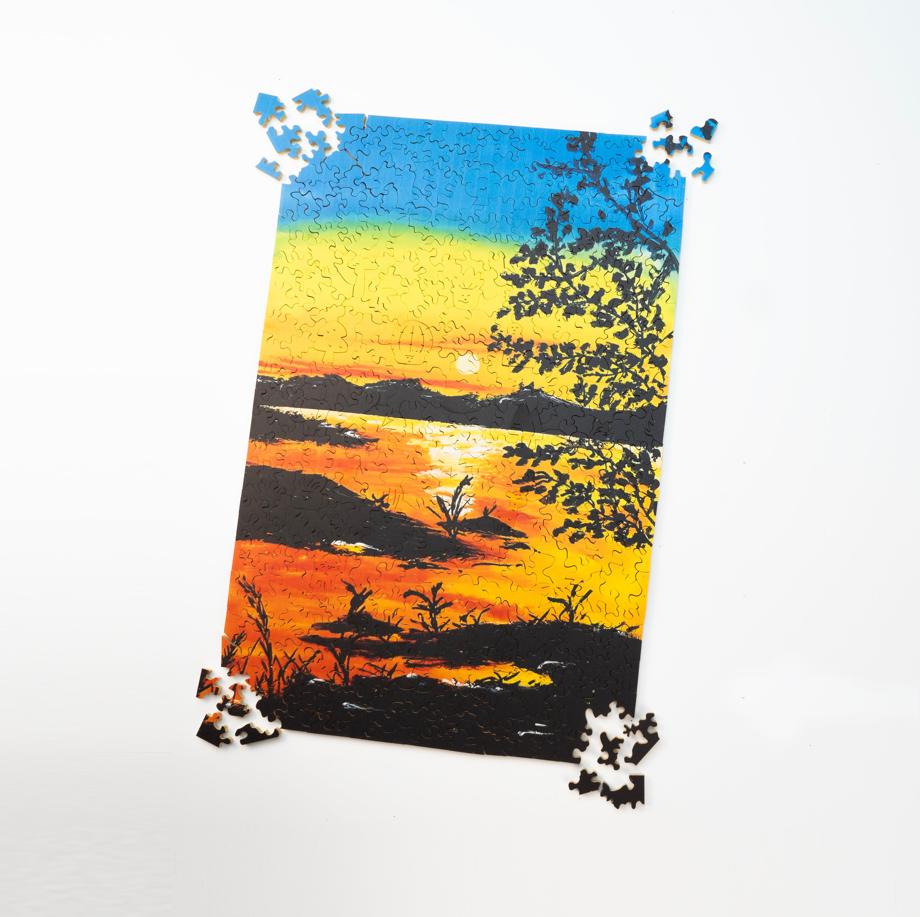 Sunset Finds Its Shore