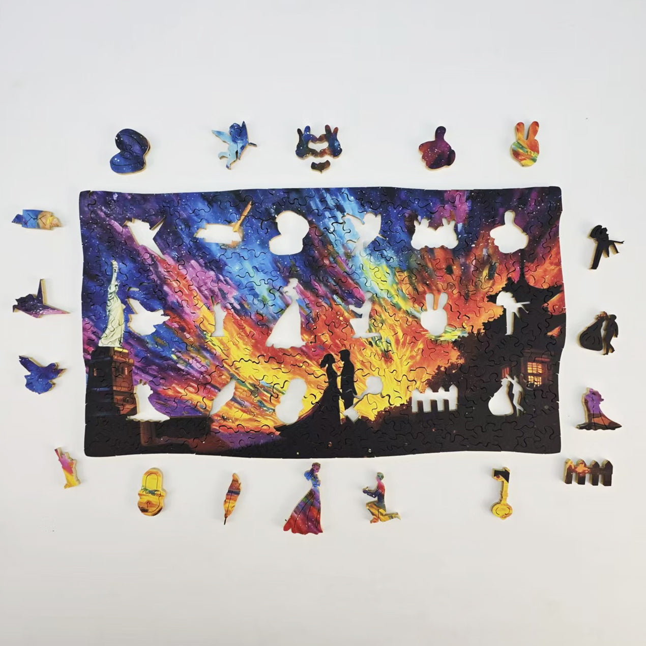 Under the Witness of the Galaxy