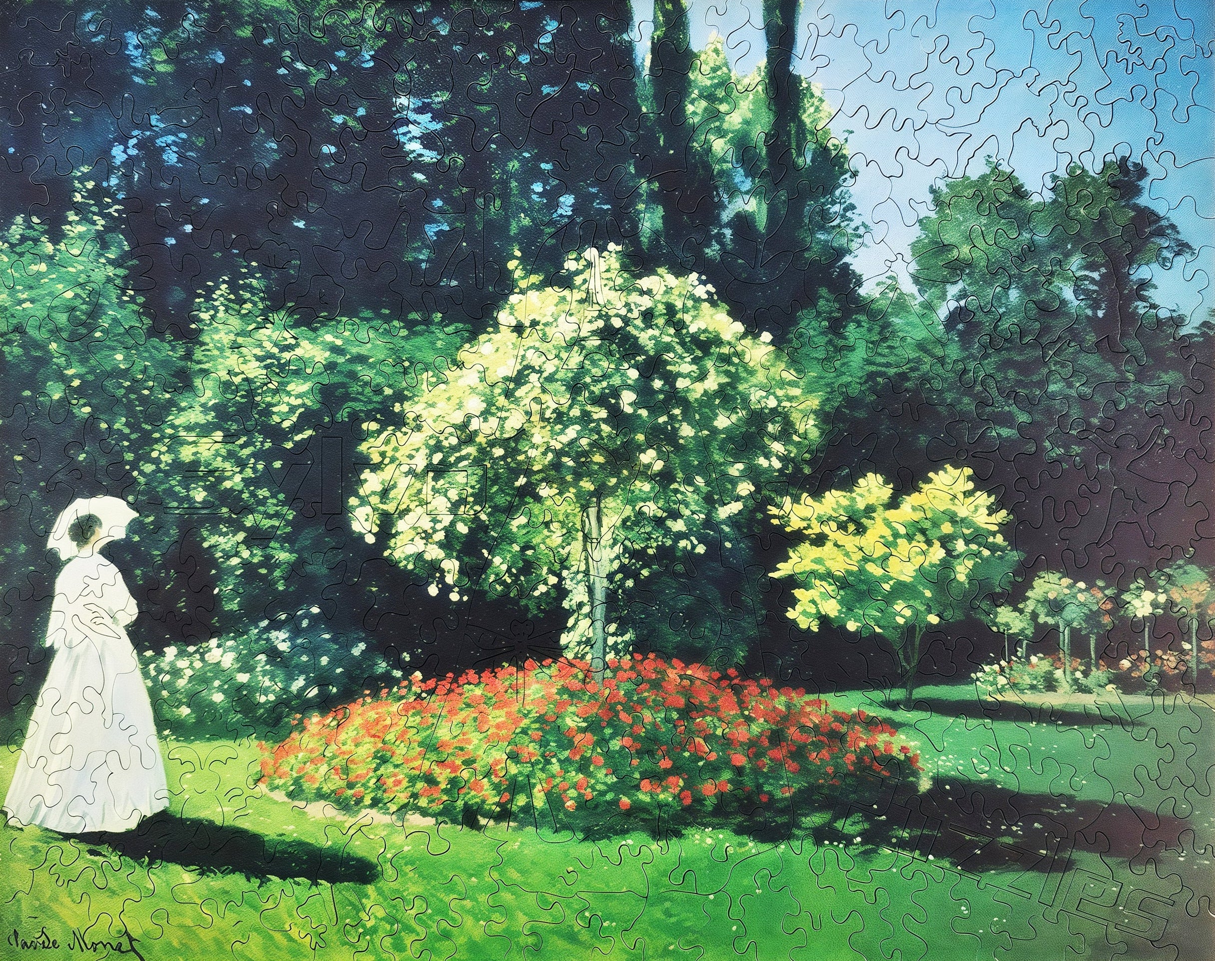 Jeanne-Marguerite Lecadre in the Garden